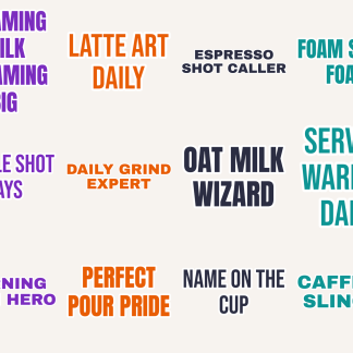 Barista Life Sticker Pack — 12 Espresso Bar Quotes
